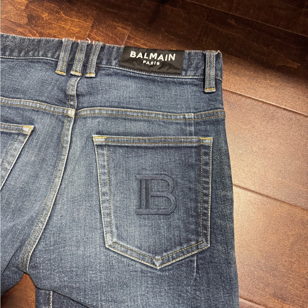 Balmain Blue Men's Jeans - Picture 4 of 6